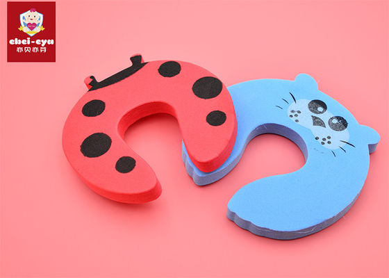 Anti Collision Animal Shape Decorative Door Draft Stopper Hinge Finger Protection