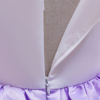 Partito di principessa Dresses For Wedding del bambino del poliestere del cotone 65% di 35%