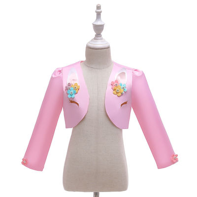Halloween Unicorn Decal Shawl Coat per le ragazze anziane 14years